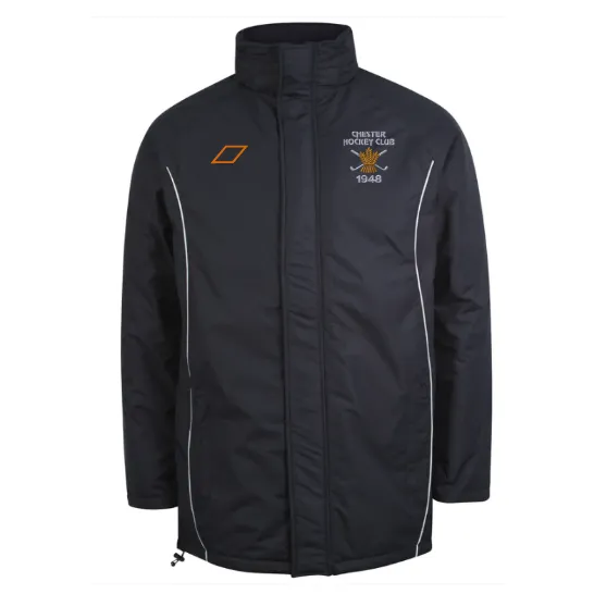 grays-chester-hockey-club-senior-giacca-stadium-navy-silver image 1