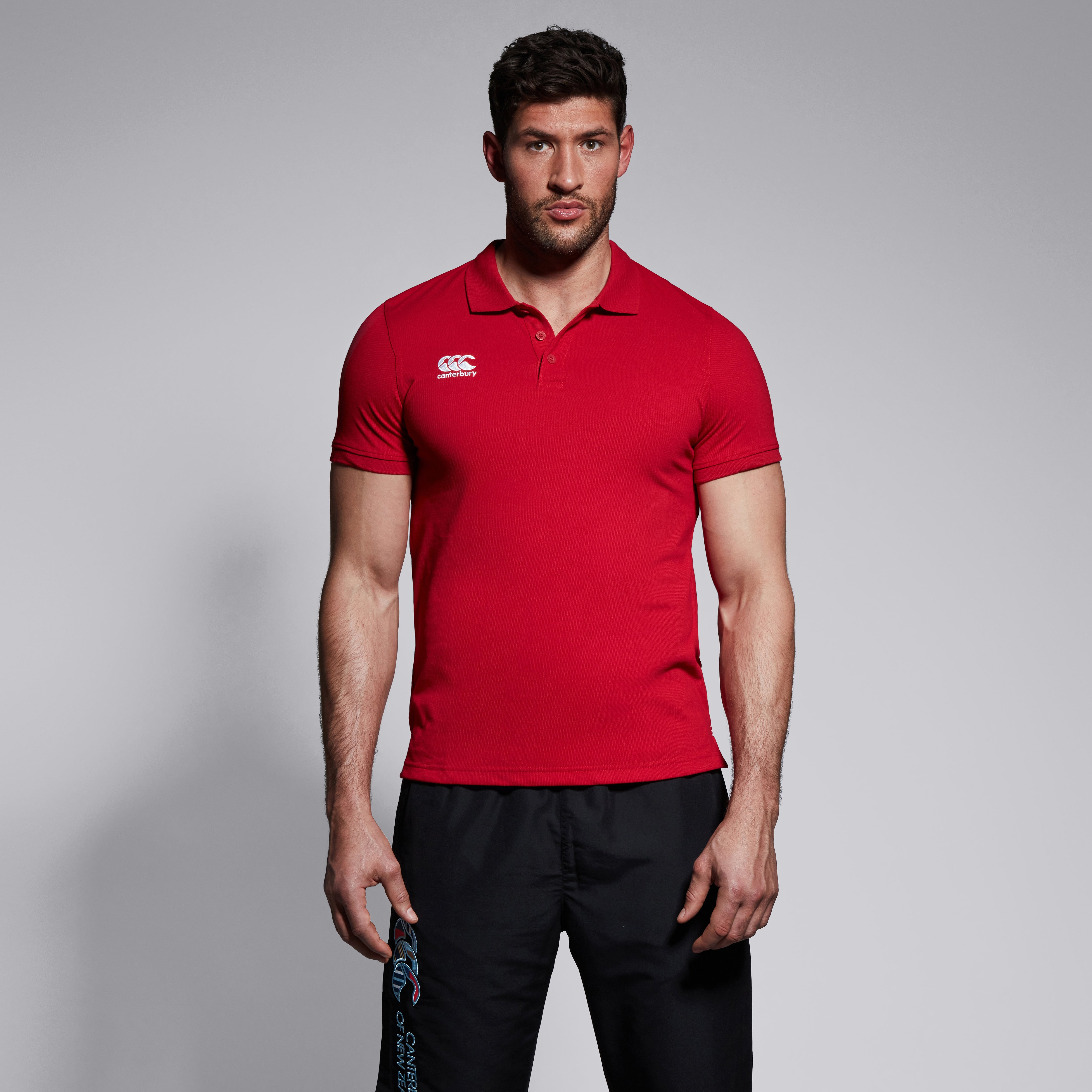 canterbury-waimak-polo-uomo-rossa image 1
