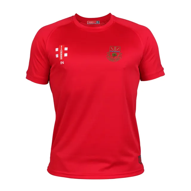 gray-nicolls-cherry-tree-cc-senior-matrix-v2-t-shirt-manica-corta-red image 1