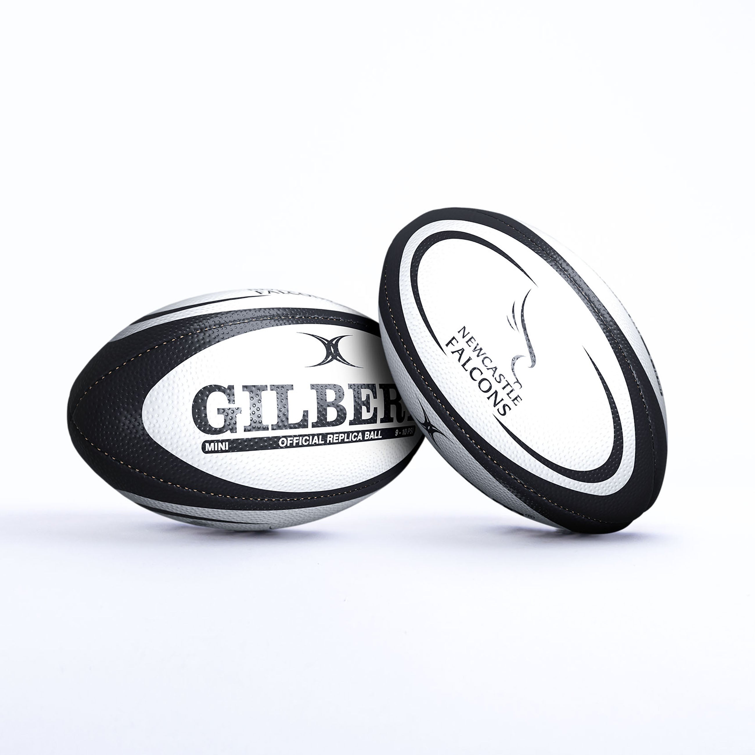 gilbert-newcastle-falcons-pallone-rugby-replica image 4