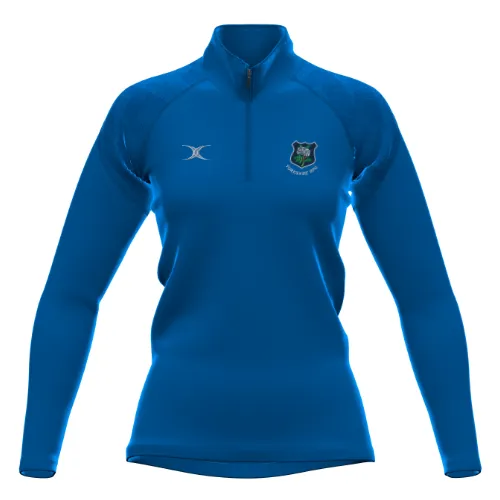 gilbert-rugby-yorkshire-rfu-supporters-gts-pile-1-4-zip-donna-royal image 1