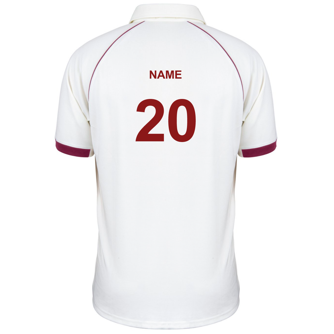 gray-nicolls-matrix-v2-maglia-cricket-s-s-junior-crs-cardinals-cc-avorio-bordeau image 2
