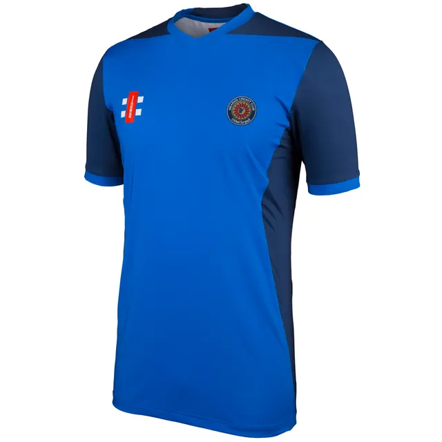 gray-nicolls-mearns-cc-junior-royal-navy-pro-performance-maglia-t20-manica-corta image 1