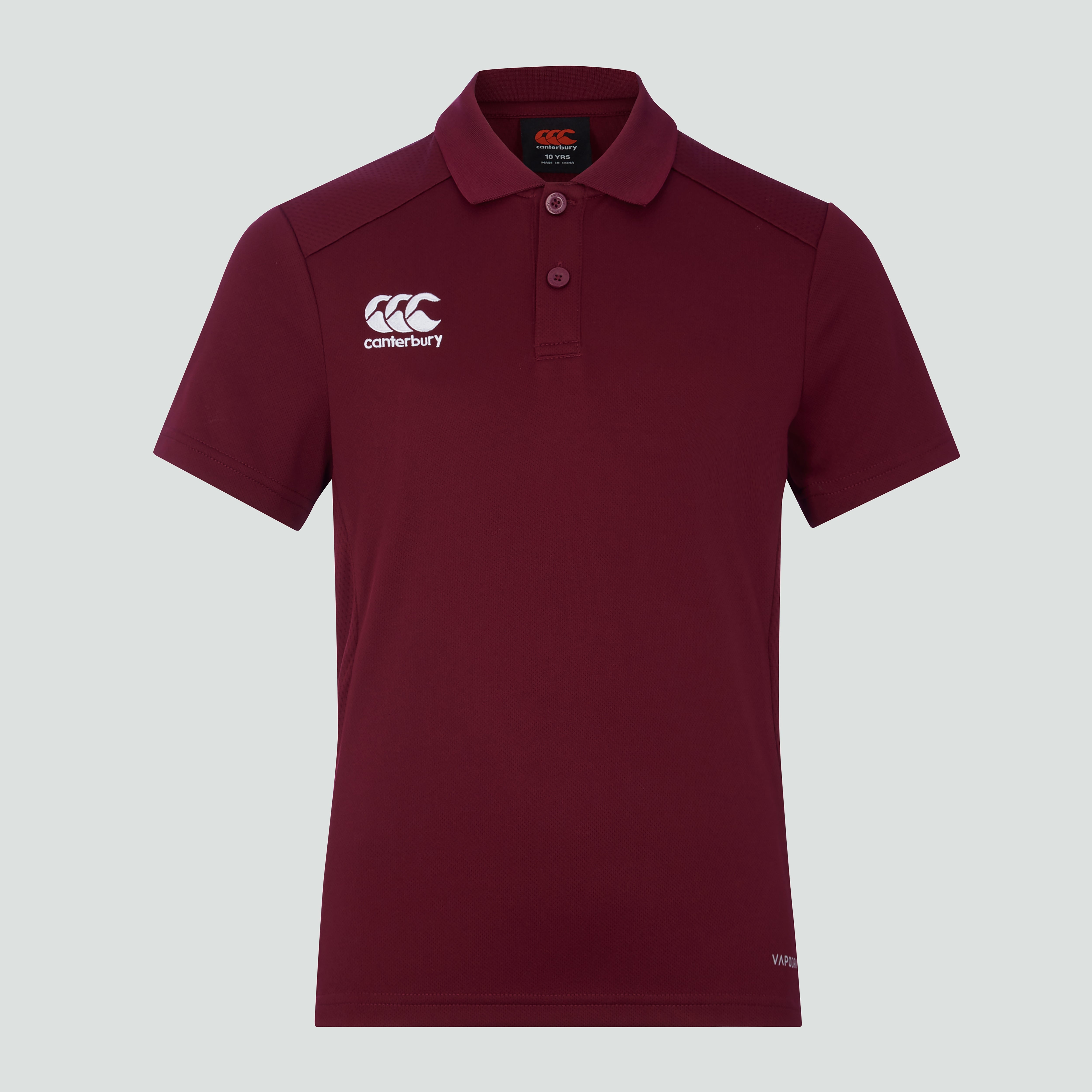 canterbury-club-dry-polo-junior-unisex-bordeaux image 3