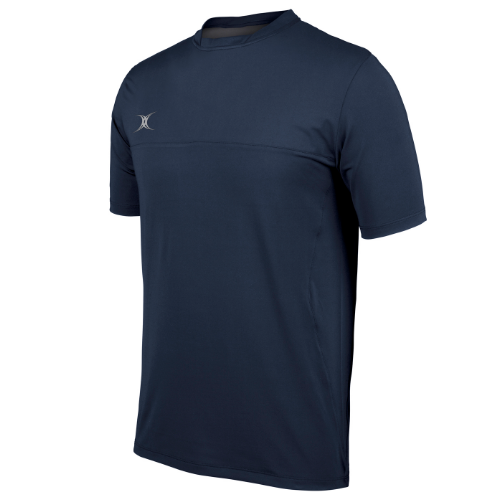 gilbert-rugby-leith-rfc-pro-tee-adulto-t-shirt-rugby-blu-navy image 1