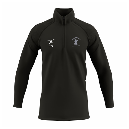 gilbert-rugby-ditchling-rfc-junior-pile-1-4-zip-gts-nero image 1