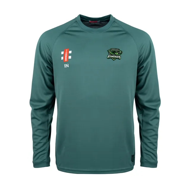 gray-nicolls-shelley-cc-matrix-v2-maglia-manica-lunga-verde-senior image 1