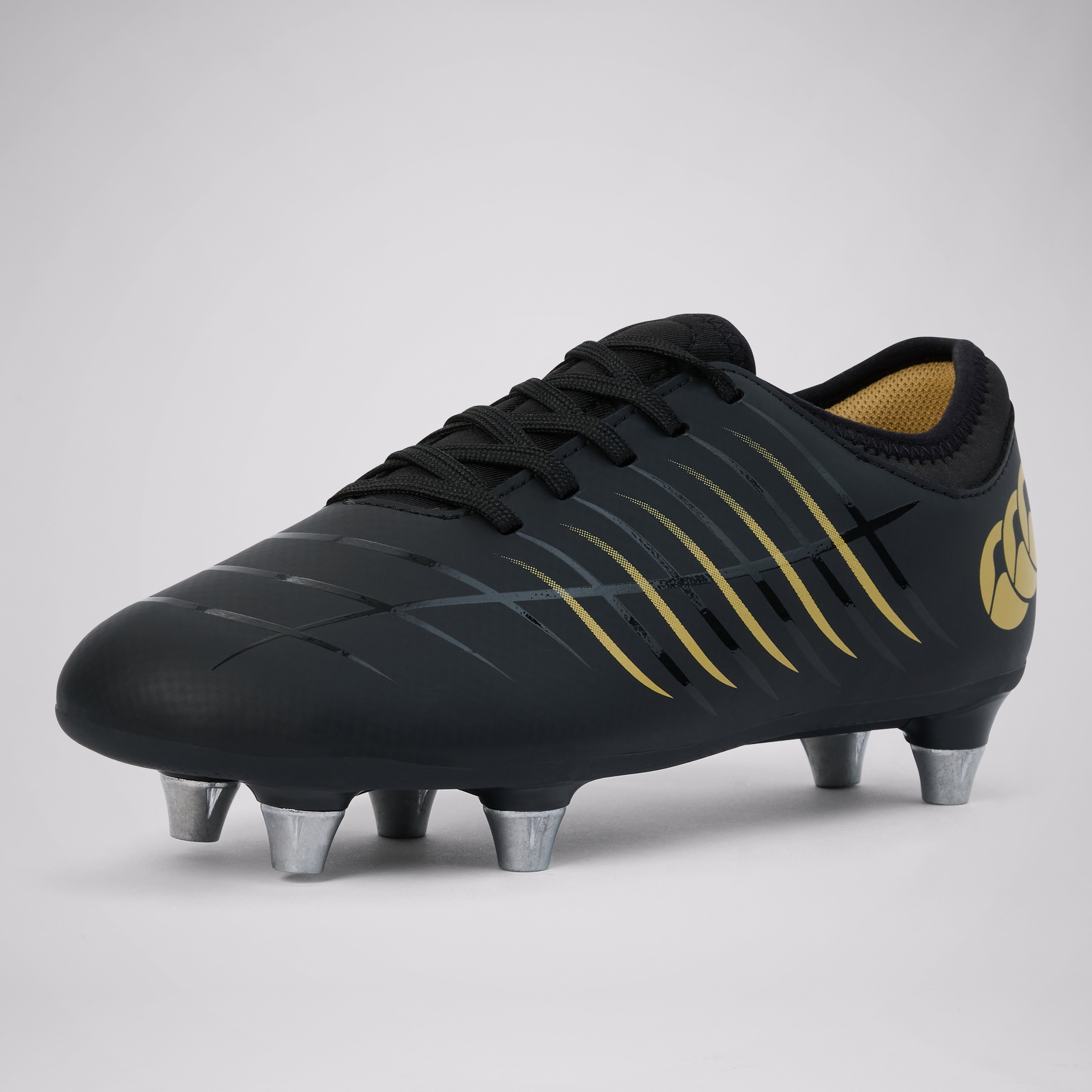 canterbury-phoenix-2-0-junior-scarpe-rugby-soft-ground-nere image 2