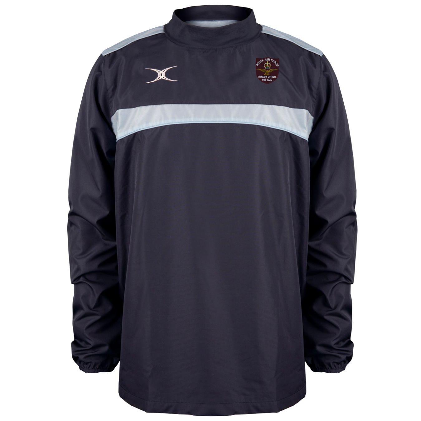 gilbert-rugby-royal-air-force-photon-giacca-warm-up-dark-navy-sky image 1