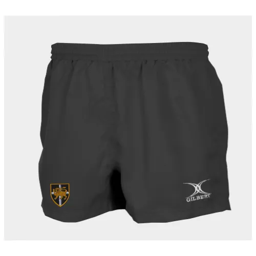 gilbert-rugby-pantaloncini-saracen-uomo-esher-rfc-neri image 1
