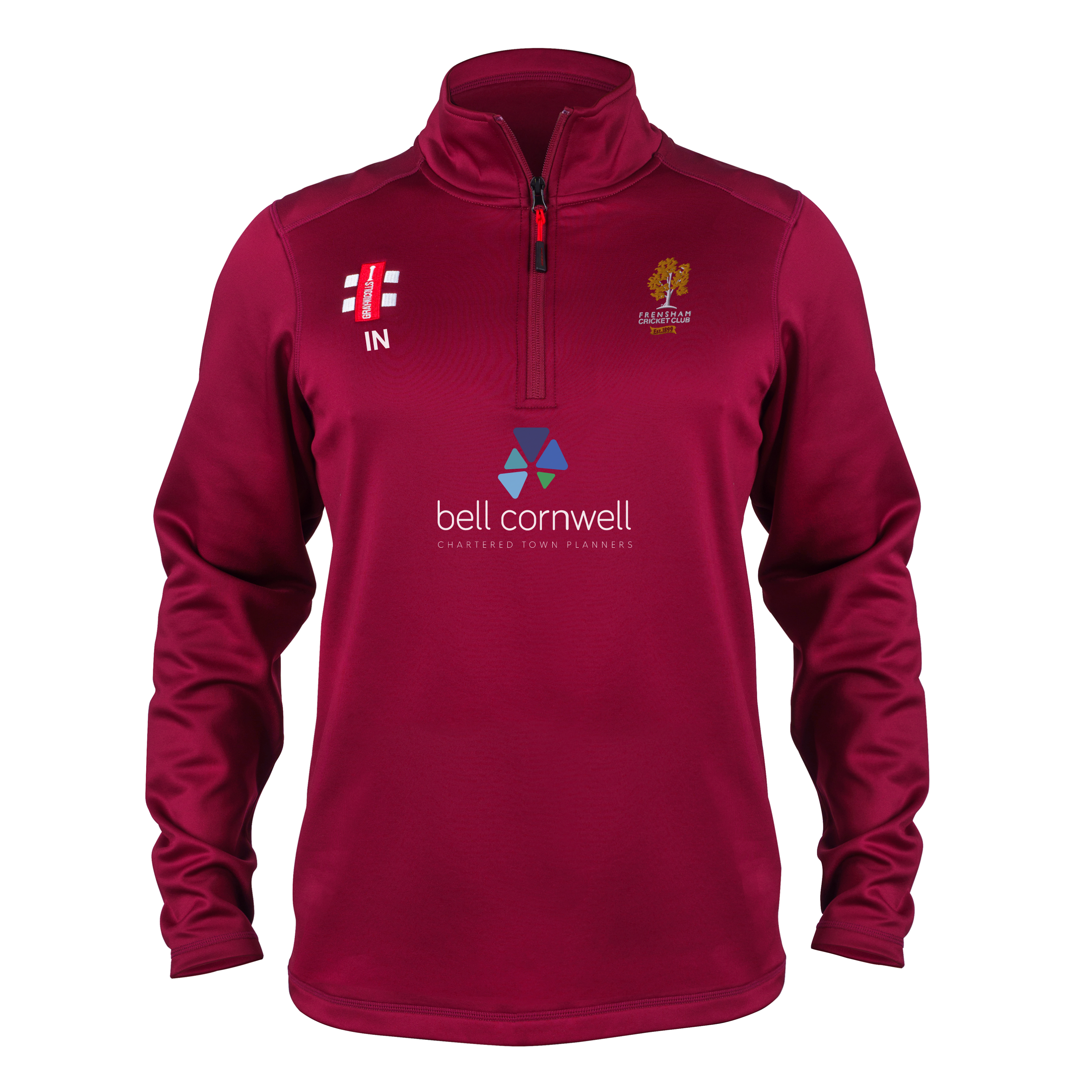 gray-nicolls-frensham-cc-senior-storm-pile-termico-bordeaux image 1
