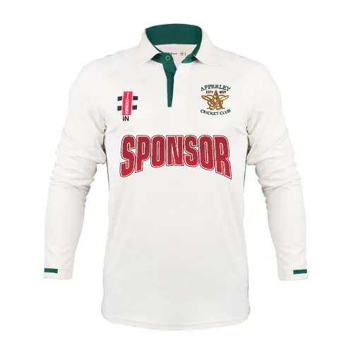 gray-nicolls-apperley-cc-senior-pro-performance-v3-maglia-cricket-manica-lunga-a image 1