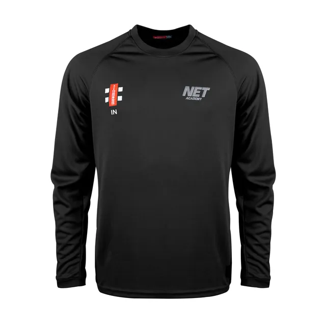 gray-nicolls-matrix-v2-maglietta-manica-lunga-training-junior-nera image 1