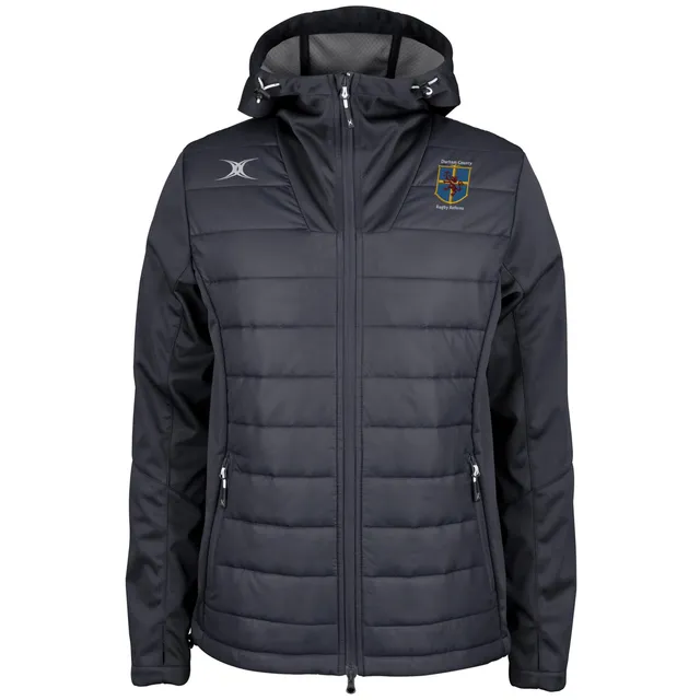 gilbert-rugby-durham-county-referee-pro-giacca-full-zip-senior-nero-active image 1