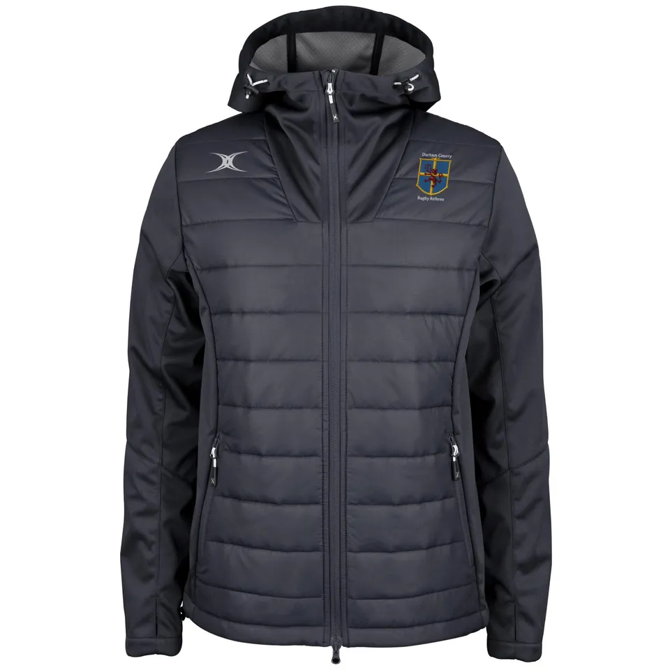 gilbert-rugby-durham-county-referee-pro-giacca-full-zip-senior-nero-active image 1