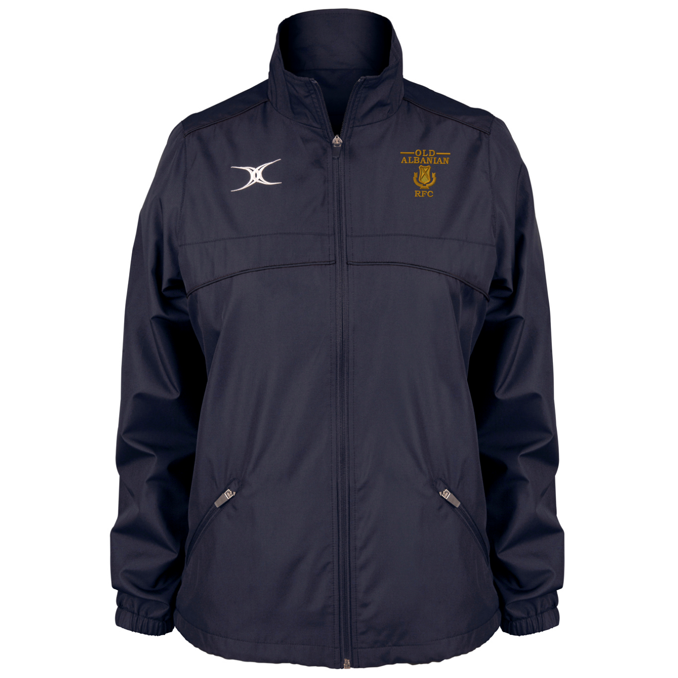 gilbert-rugby-old-albanians-rfc-photon-ladies-full-zip-jacket-dark-navy-giacca-r image 1