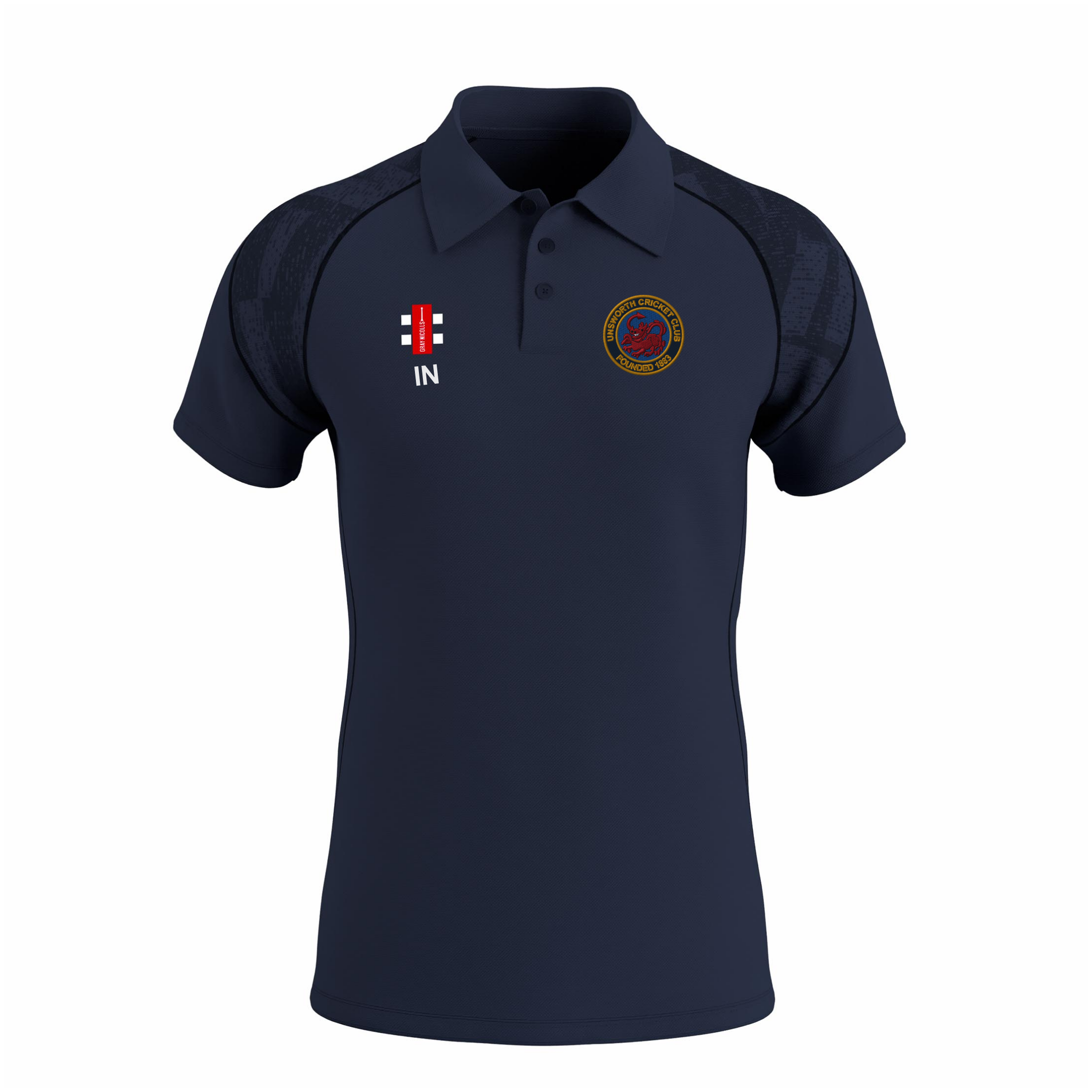 gray-nicolls-unsworth-cc-senior-gts-polo-s-s-blu-navy-polo-manica-corta-uomo image 1