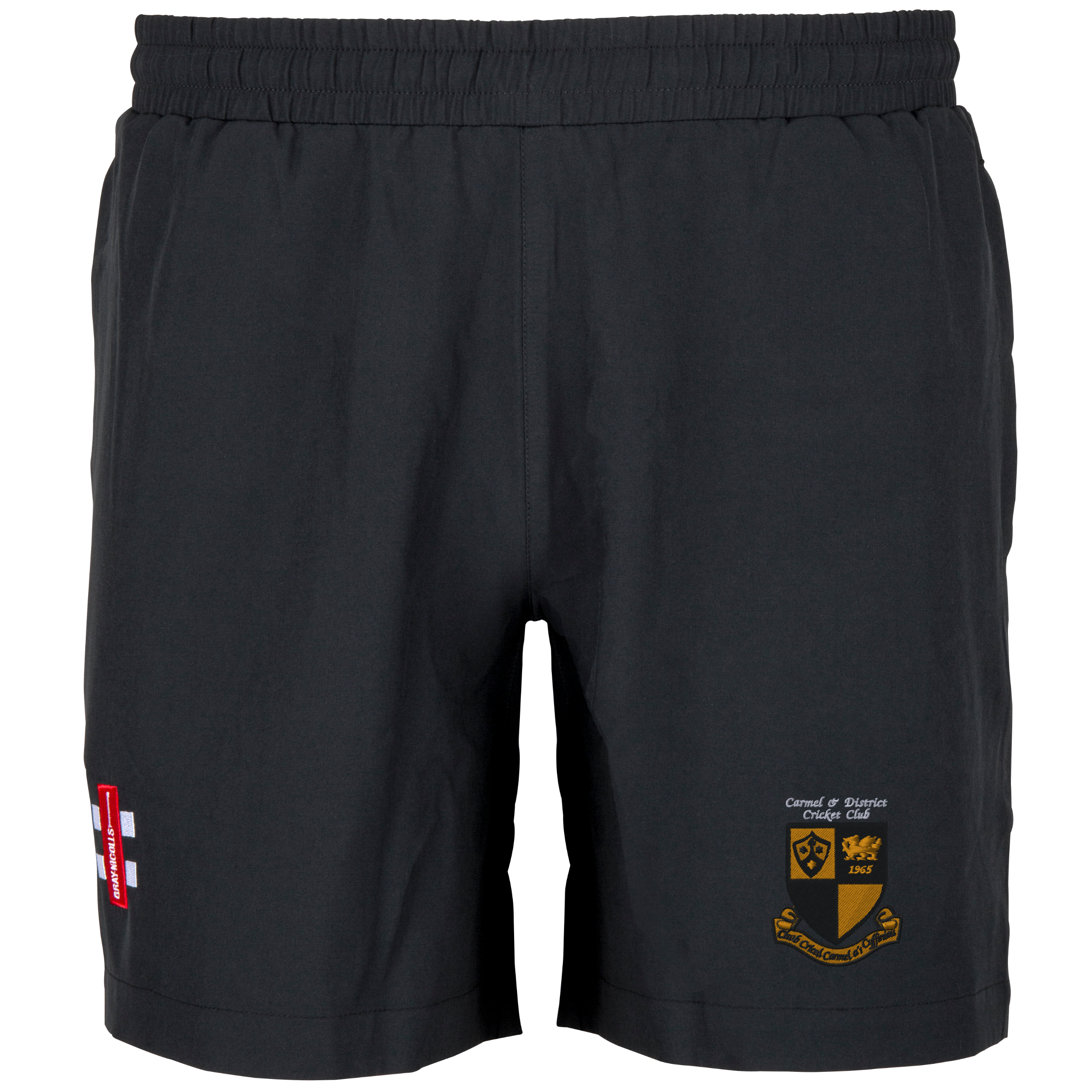 gray-nicolls-velocity-pantaloncini-shorts-cricket-senior-nero-carmel-and-distric image 1