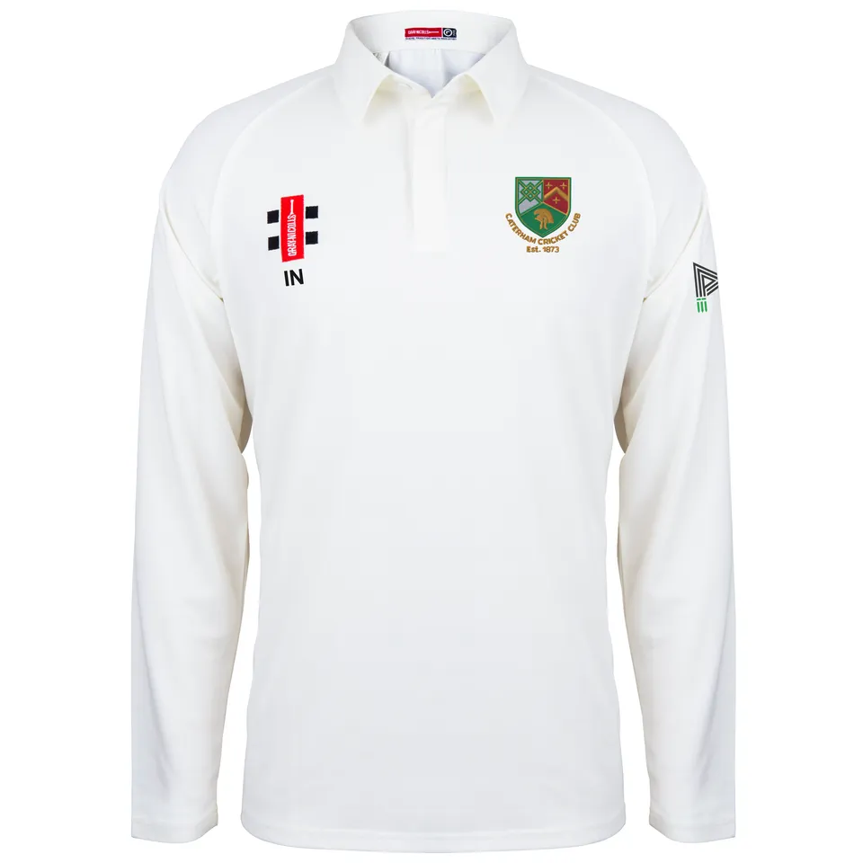 gray-nicolls-caterham-cc-matrix-v2-maglia-manica-lunga-avorio-junior image 1