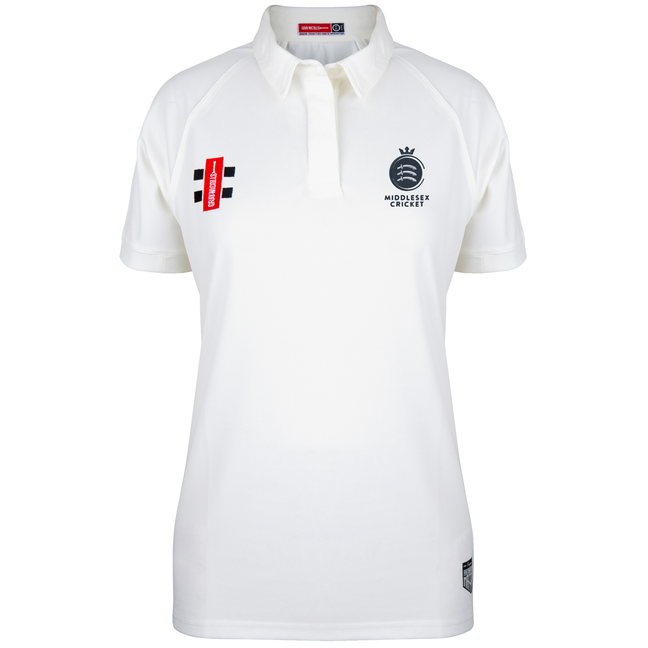 gray-nicolls-middlesex-cag-donna-matrix-v2-maglia-cricket-s-s-ivory image 1