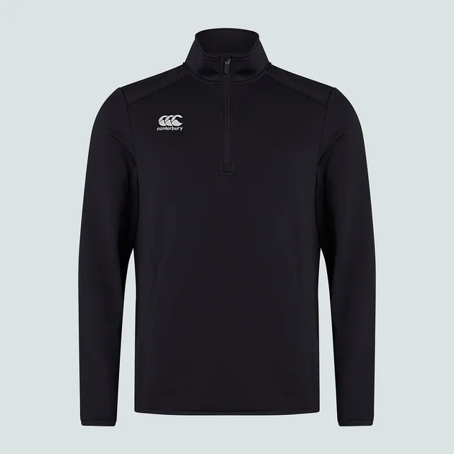 canterbury-club-maglia-training-1-4-zip-midlayer-nera-uomo image 1