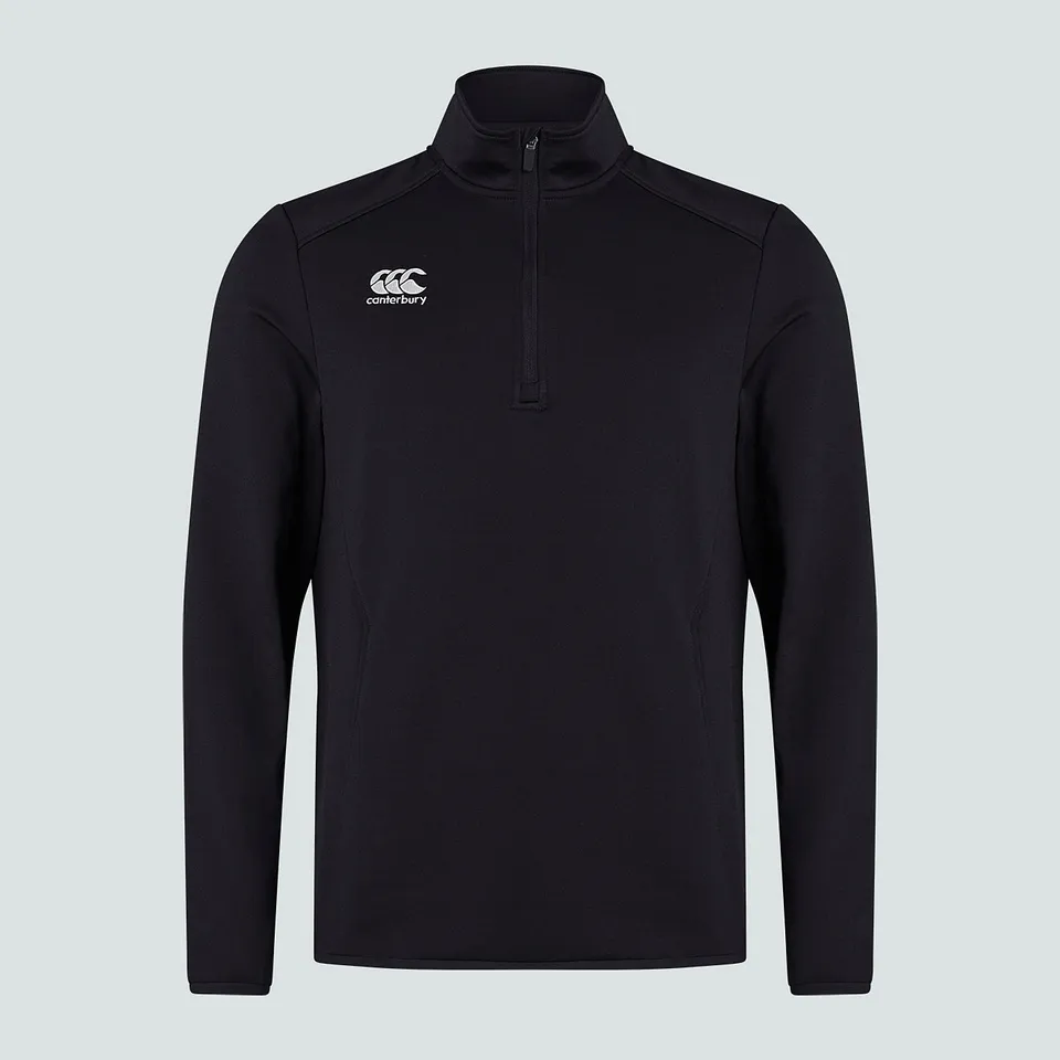 canterbury-club-maglia-training-1-4-zip-midlayer-nera-uomo image 1