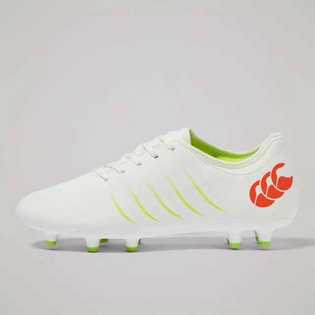canterbury-phoenix-2-0-team-scarpe-rugby-firm-ground-bianche-unisex-adulto image 1