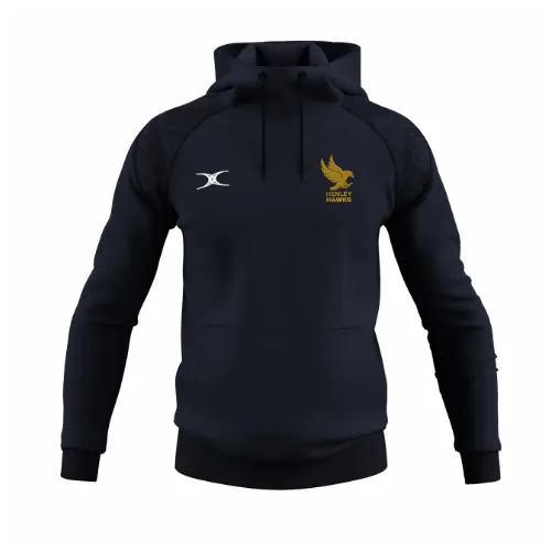 gilbert-rugby-henley-hawks-gts-felpa-con-cappuccio-blu-navy-unisex image 1