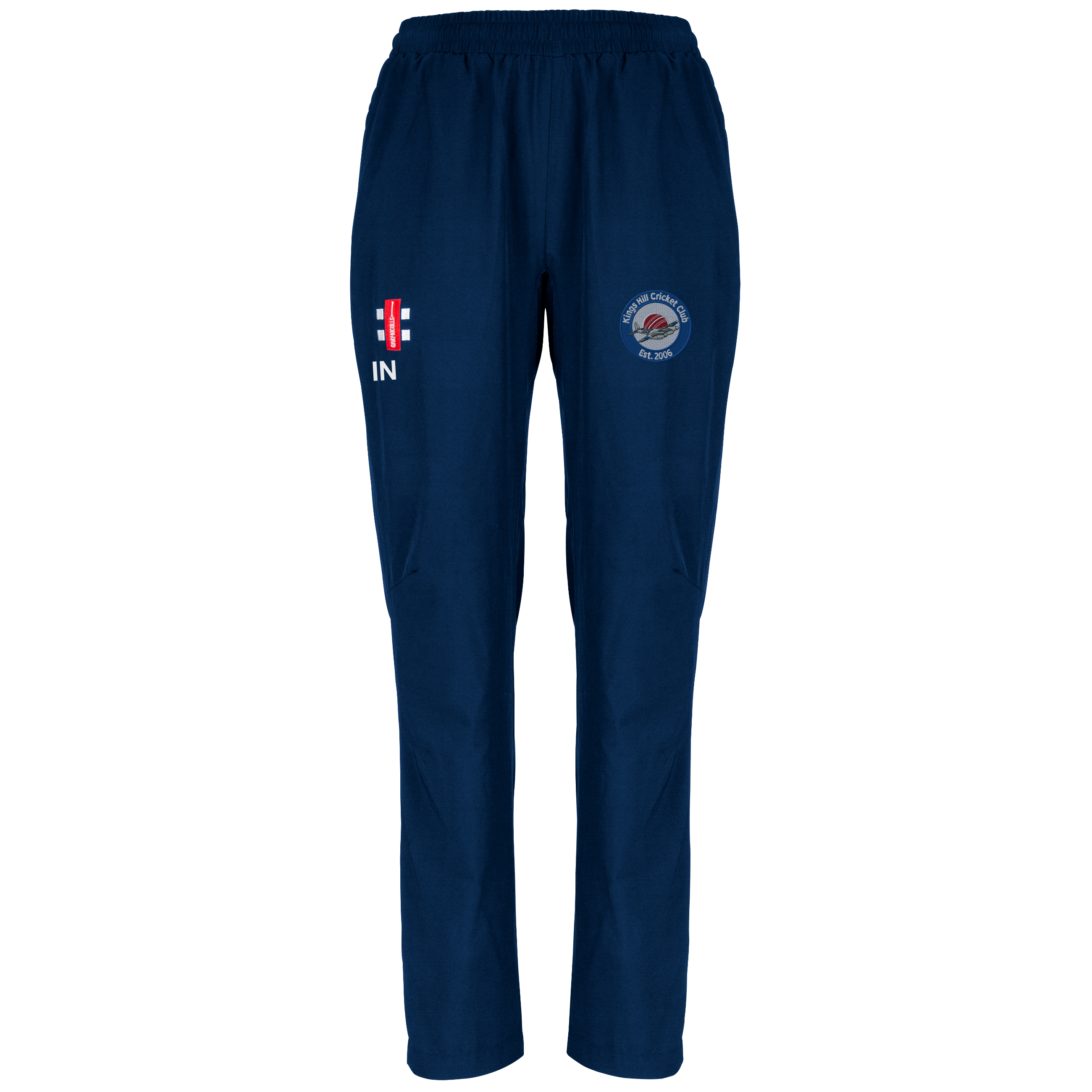 gray-nicolls-kings-hill-cc-velocity-pantaloni-training-donna-navy image 1