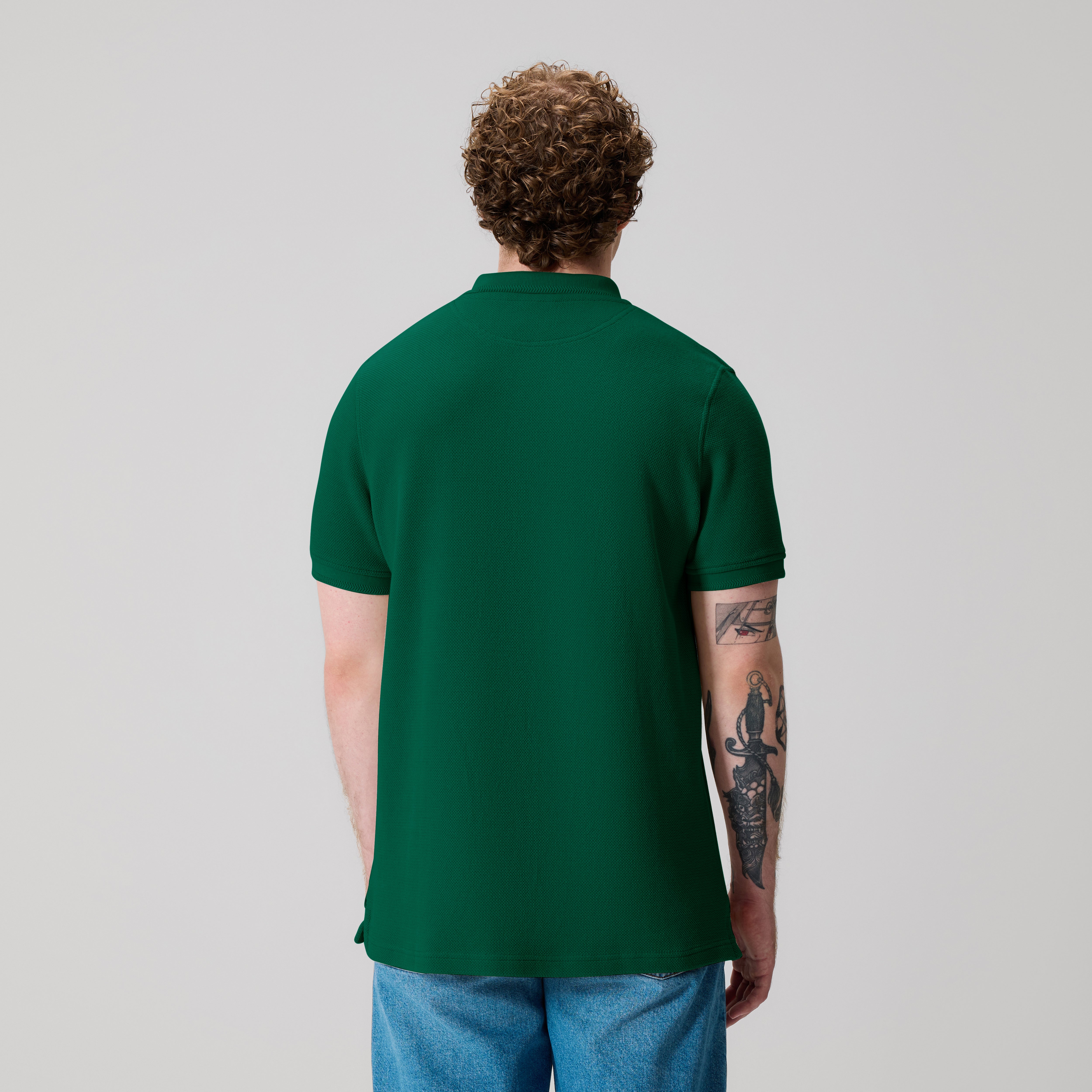 canterbury-mens-classic-polo-green-polo-uomo-verde-scuro image 2