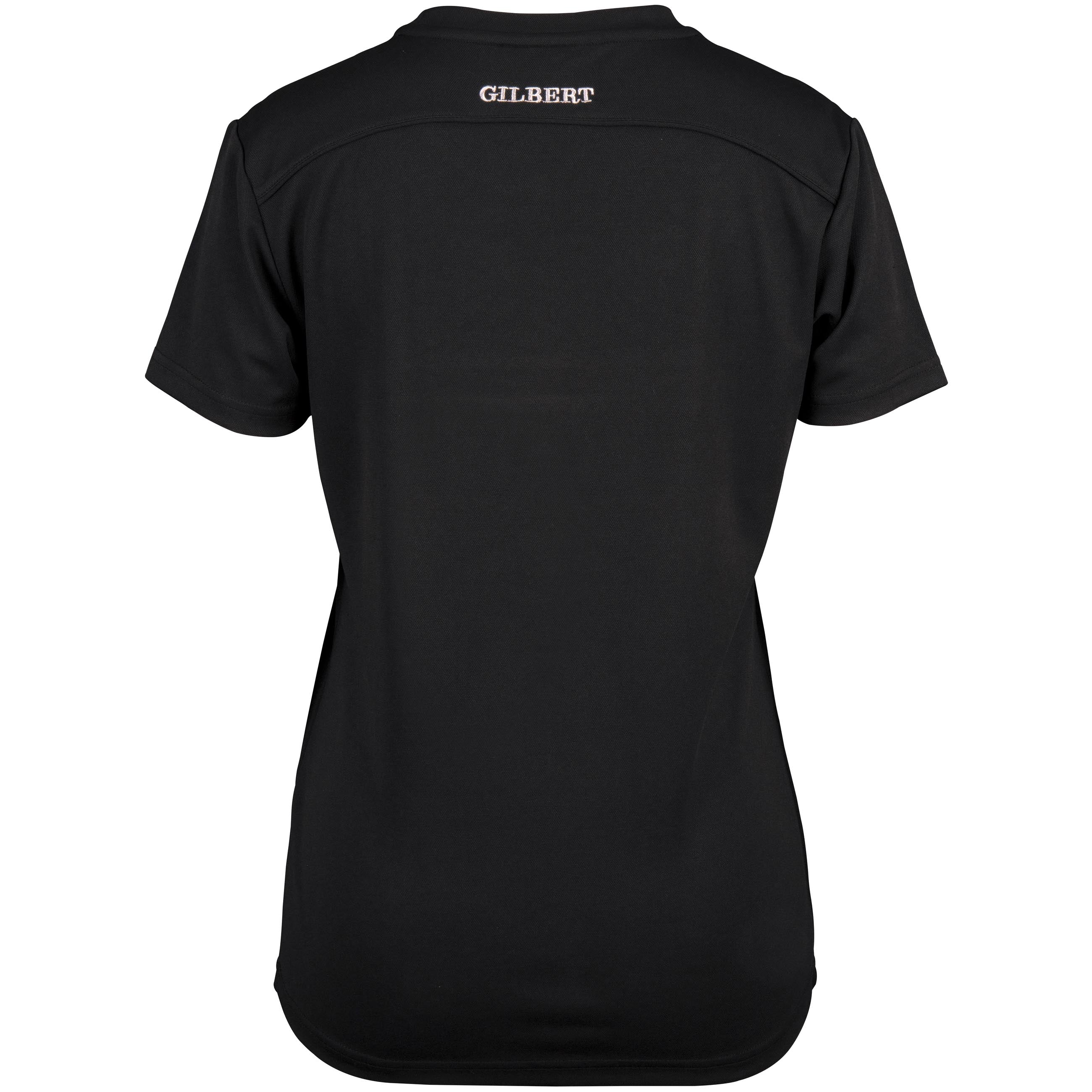 gilbert-rugby-photon-t-shirt-donna-nero-blu-navy image 2