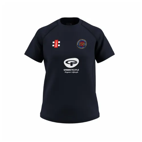gray-nicolls-horsham-cricket-club-maglietta-gts-manica-corta-donna-blu-navy-scur image 1