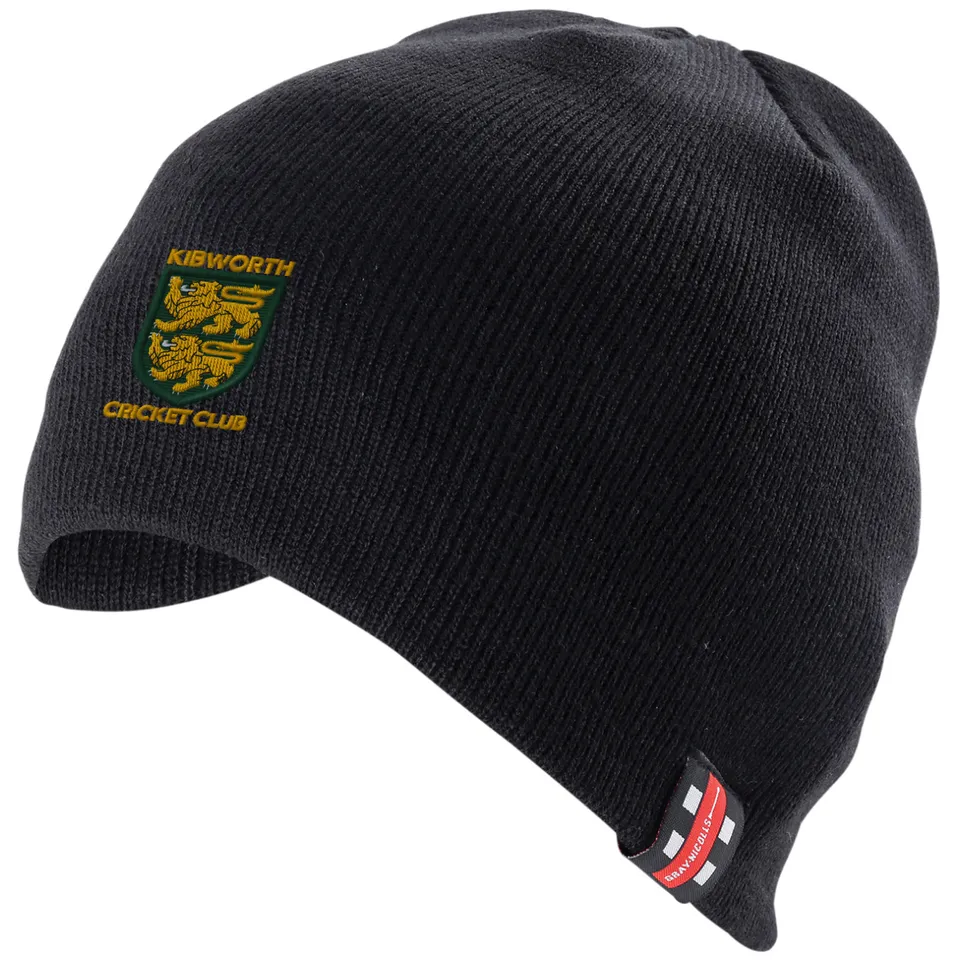gray-nicolls-kibworth-cc-berretto-beanie-gts-adulto-nero image 1