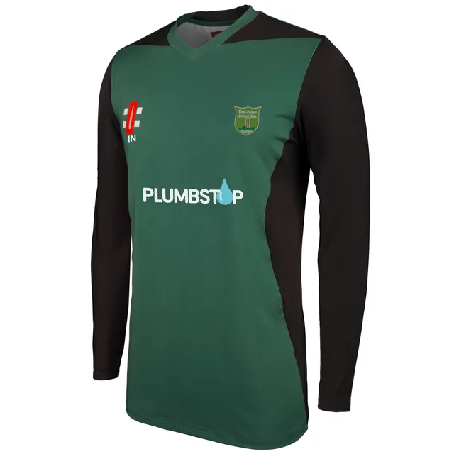 gray-nicolls-east-anton-cc-pro-performance-t20-maglia-manica-lunga-junior-verde- image 1