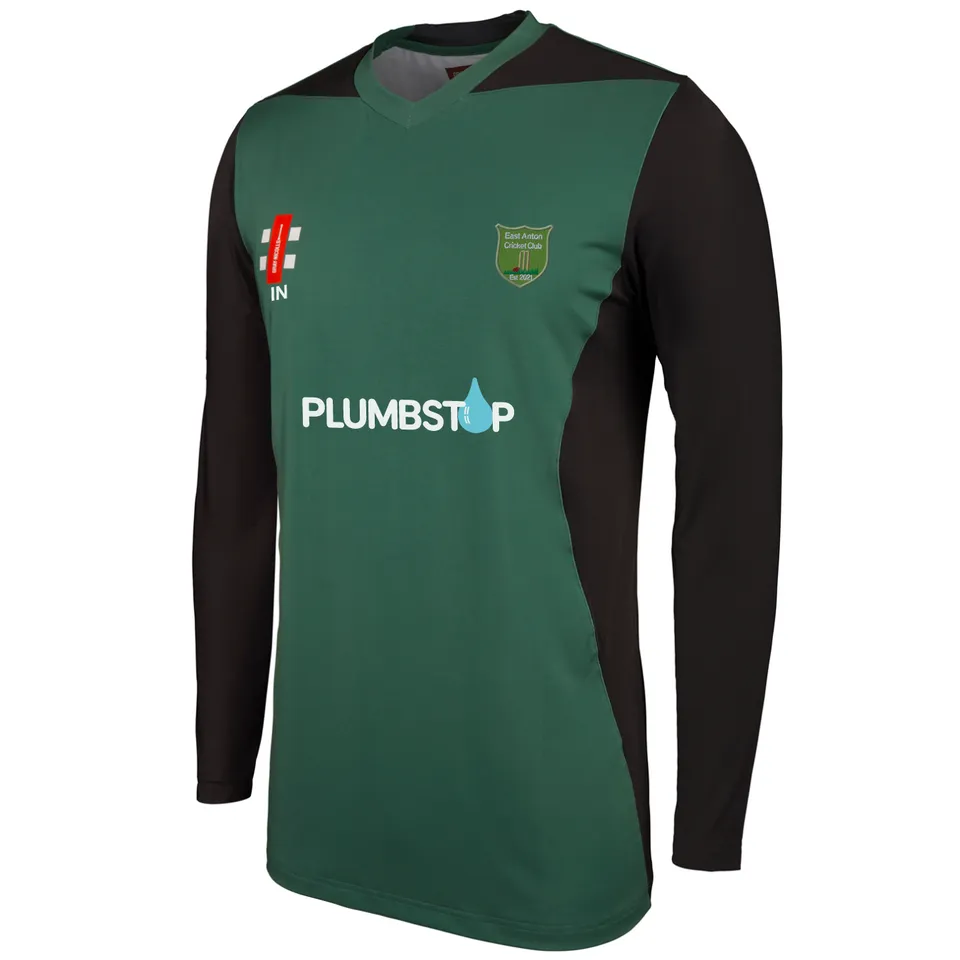 gray-nicolls-east-anton-cc-pro-performance-t20-maglia-manica-lunga-junior-verde- image 1