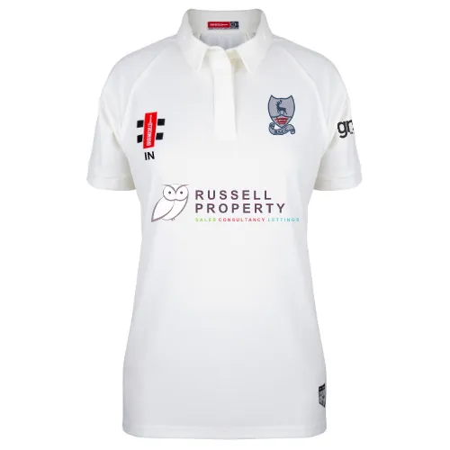 gray-nicolls-bishops-stortford-cc-matrix-v2-maglia-cricket-donna-manica-corta-av image 1
