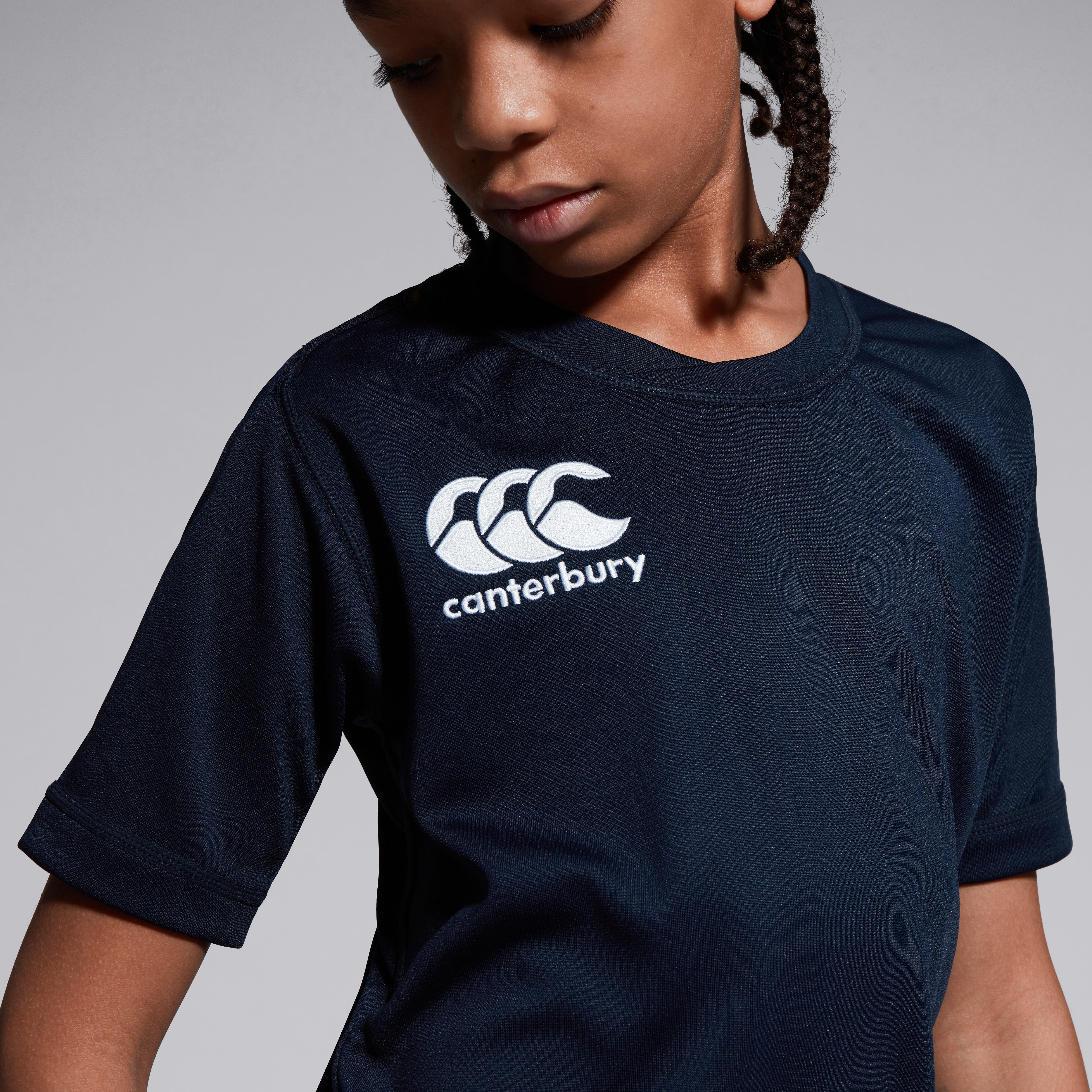 canterbury-club-jersey-junior-unisex-blu-navy image 7