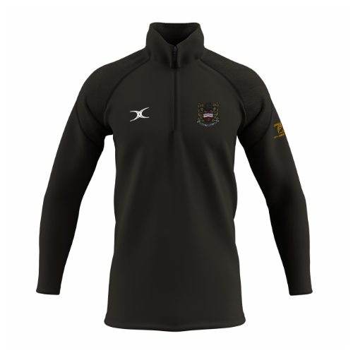 gilbert-rugby-whitby-rfc-senior-gts-pile-1-4-zip-nero-2 image 1