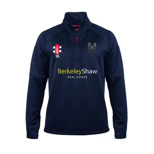 gray-nicolls-hightown-st-mary-s-senior-pro-thermo-fleece-1-4-zip-blu-navy image 1