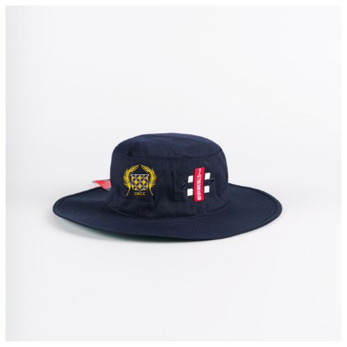 gray-nicolls-old-rutlishians-cc-senior-sun-hat-blu-navy-cappello-cricket-adulto image 1