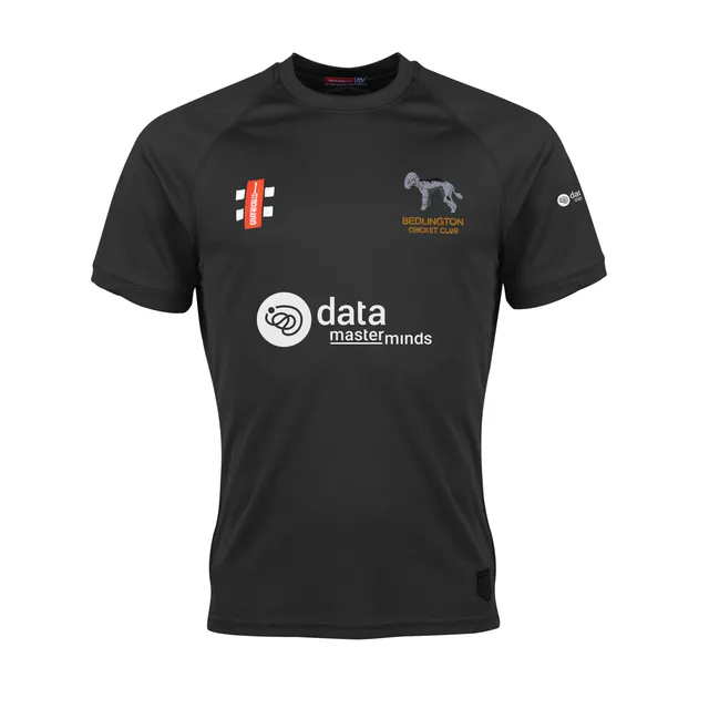 gray-nicolls-matrix-v2-t-shirt-manica-corta-bedlington-nero-senior image 1
