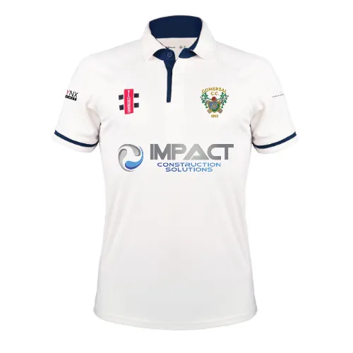 gray-nicolls-gomersal-cc-maglia-cricket-senior-avorio-blu-pro-performance-v3-man image 1