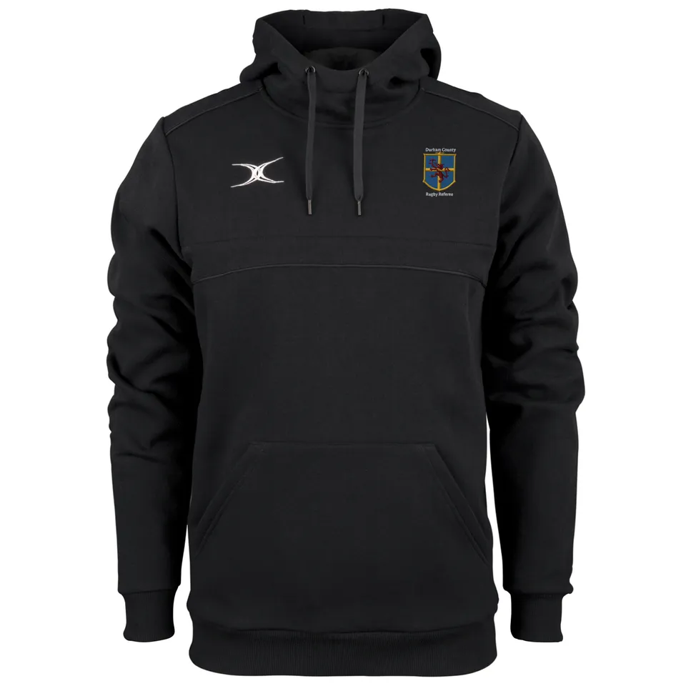gilbert-rugby-durham-county-referee-senior-photon-felpa-con-cappuccio-uomo-nero image 1