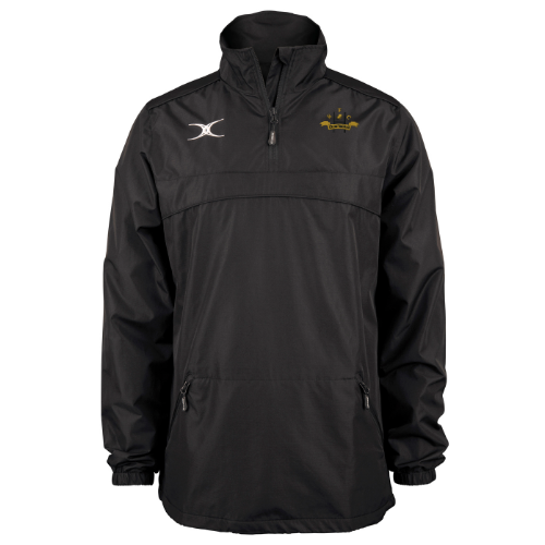 gilbert-rugby-crowthorne-rfc-senior-photon-giacca-1-4-zip-nero-uomo image 1