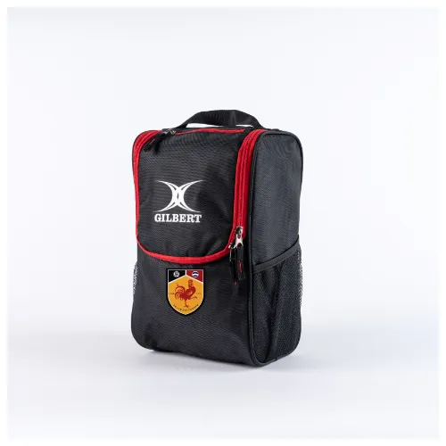 gilbert-rugby-harrogate-rufc-club-v4-borsone-portascarpe-senior-nero-rosso image 1