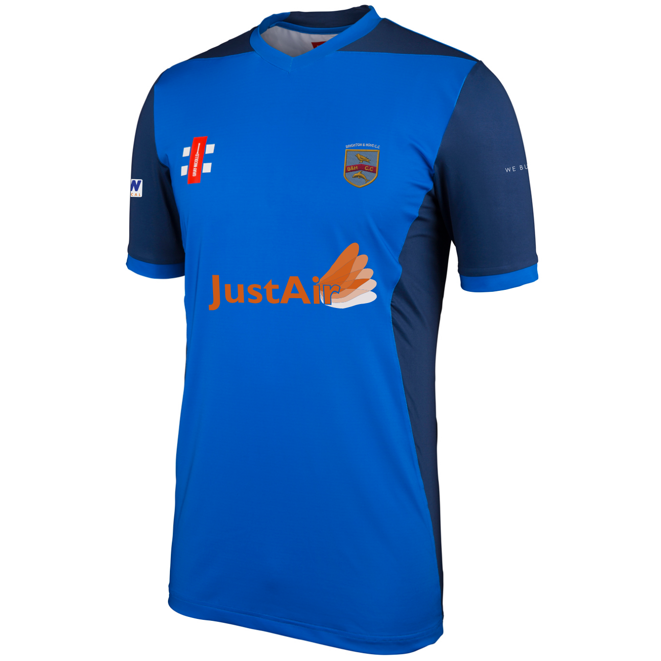 gray-nicolls-brighton-hove-cc-pro-performance-maglia-cricket-t20-manica-corta-do image 1