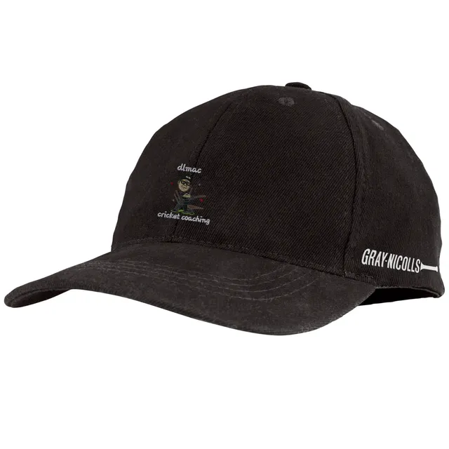 gray-nicolls-pro-fit-cap-adult-nero-dlmac-cricket-coaching image 1