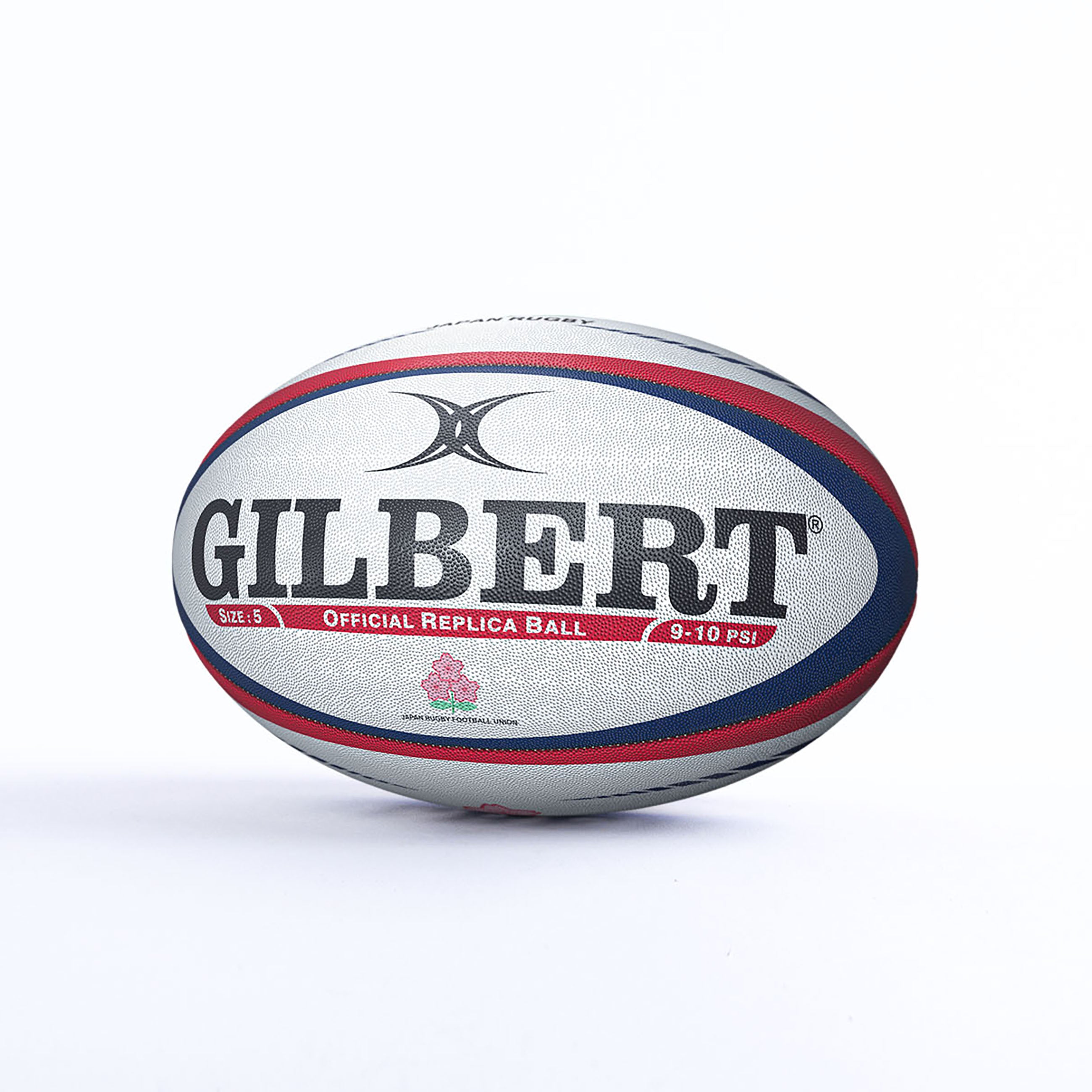 gilbert-rugby-japan-pallone-replica-rugby-n-5-cherry-blossom image 2