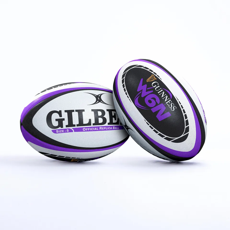 gilbert-rugby-guinness-women-s-six-nations-replica-pallone-rugby-n-5 image 1