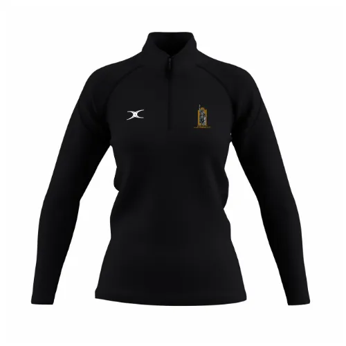 gilbert-rugby-winchester-rfc-donna-nero-gts-pile-1-4-zip image 1